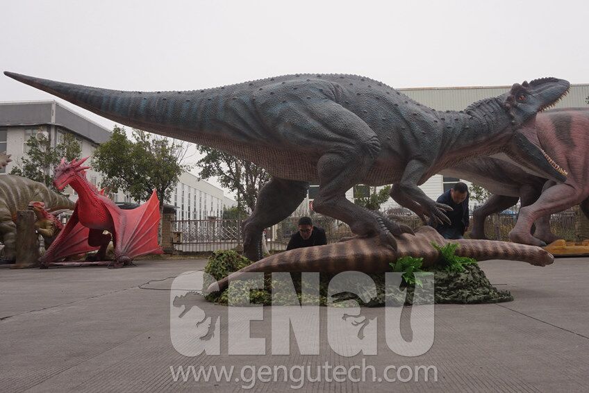 Factory Video Shot: Yangchuanosaurus