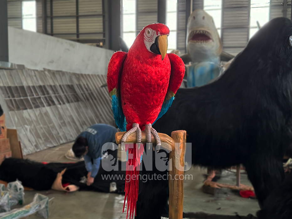 Parrots: Colorful Companions of the Sky﻿