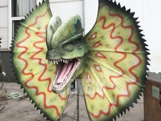 Dilophosaurus Head