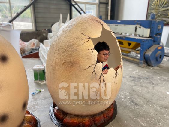 Fiberglass Dinosaur Egg