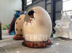 Fiberglass Dinosaur Egg