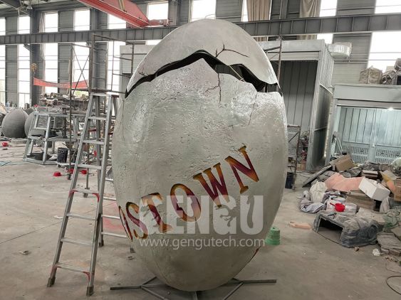 Fiberglass Dinosaur Egg