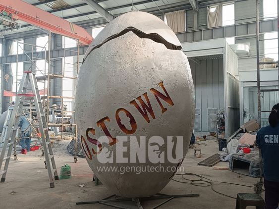 Fiberglass Dinosaur Egg