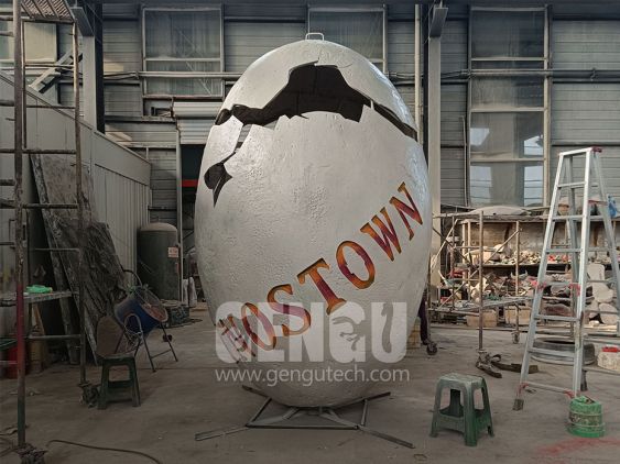 Fiberglass Dinosaur Egg