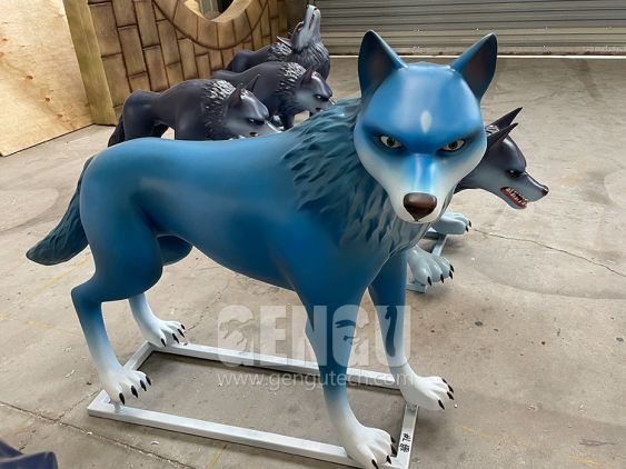 Fiberglass Wolf