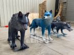 Fiberglass Wolf