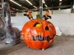 Halloween Fiberglass Pumpkin