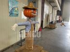 Halloween Pumpkin Scarecrow