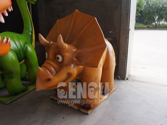 Fiberglass Cartoon Dinosaur