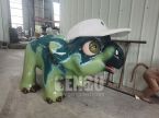 Fiberglass Cartoon Dinosaur