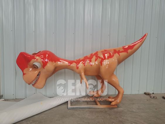 Fiberglass Cartoon Dinosaur