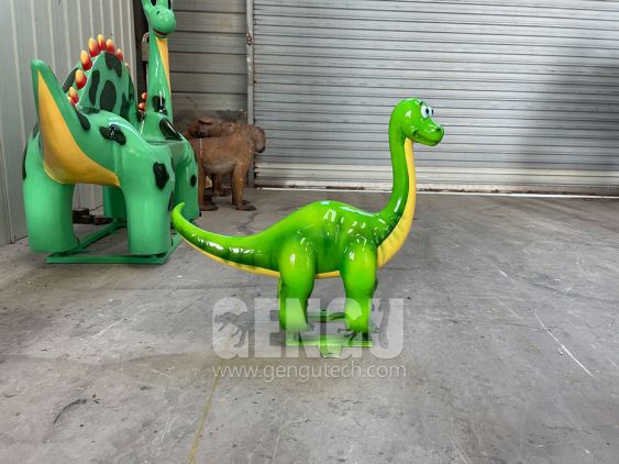 Fiberglass Cartoon Dinosaur