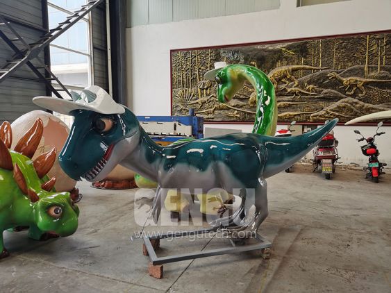 Fiberglass Cartoon Dinosaur