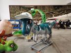 Fiberglass Cartoon Dinosaur