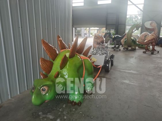Fiberglass Cartoon Dinosaur
