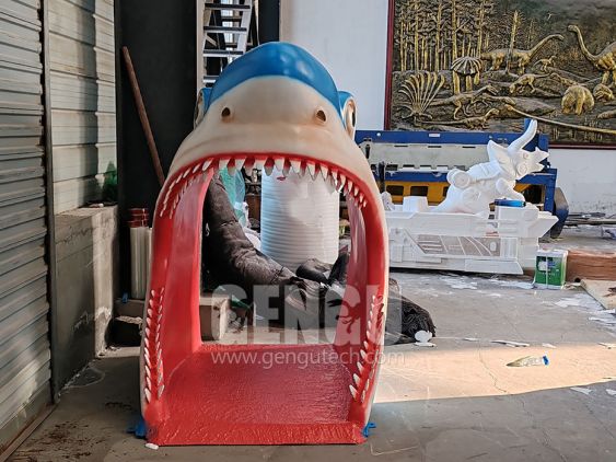 Fiberglass Shark Head