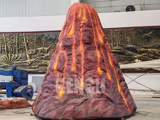 Fiberglass Volcano