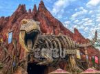 Dinosaur Fossil Door