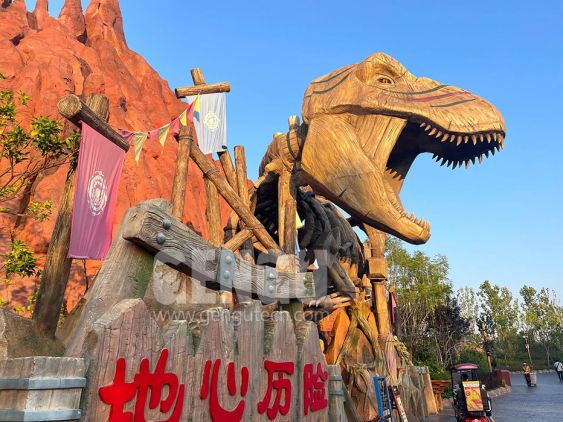 Dinosaur Fossil Door