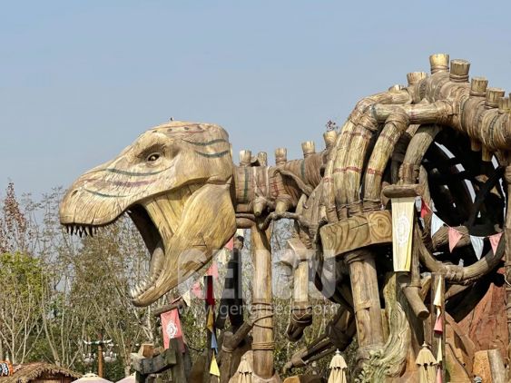 Dinosaur Fossil Door