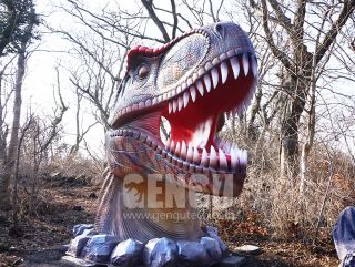 Fiberglass Dinosaur Head