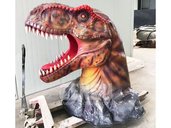 Fiberglass Dinosaur Head