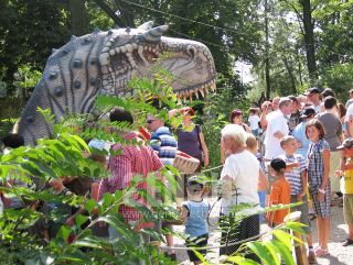 Fiberglass Dinosaur Head