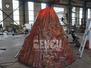 Fiberglass Volcano