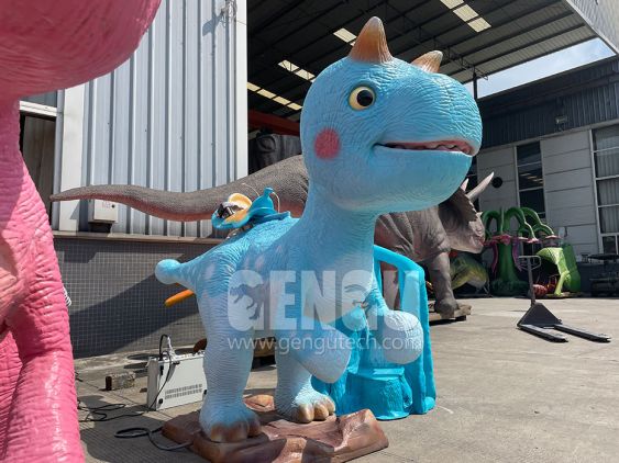 Cartoon Dinosaur Ride