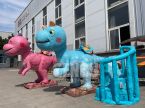 Cartoon Dinosaur Ride