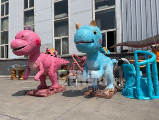 Cartoon Dinosaur Ride